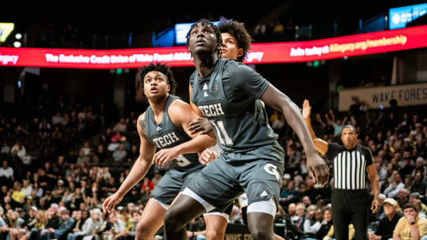 Georgia Tech Forward Baye Ndongo vs Wake Forest